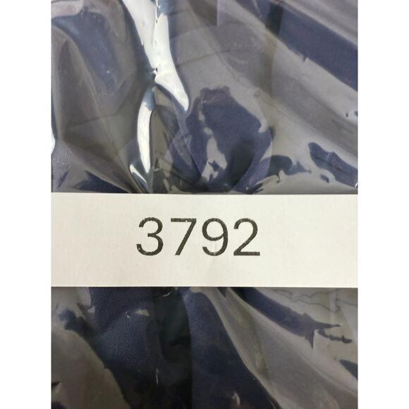 H&M Size 10 Colorblock Casual Stretch Mini A Line Skirt Navy Black Zip - Picture 9 of 9